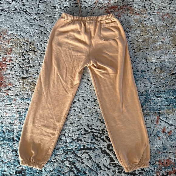 Women’s Peach Champion Reverse Weave Sweatpants Size Medium - Picture 3 of 3